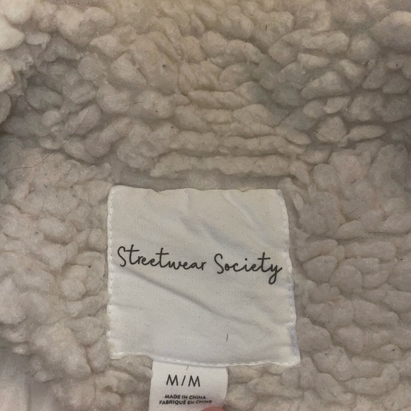 Cream Teddy Bear Coat - Picture 4 of 4